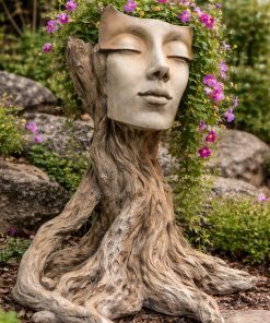 Driada Echo z funkcją donicy (odcień rdzy)